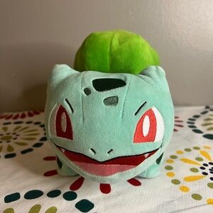 Pokemon Bulbasaur Plush Stuffed Animal Embroidered Wicked Cool Toys